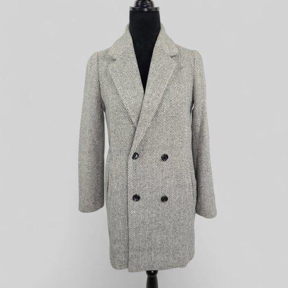 MadeWell Item G9145 Herringbone Blazer Coat - Picture 2 of 12